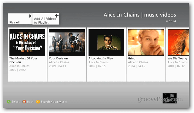 Playlists Xbox Music