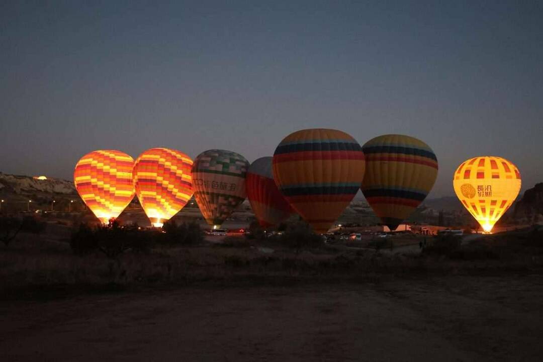 550 de mii de turiști au privit Cappadocia din cer