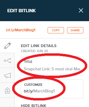 creați puțin link