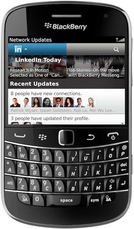 aplicația BlackBerry