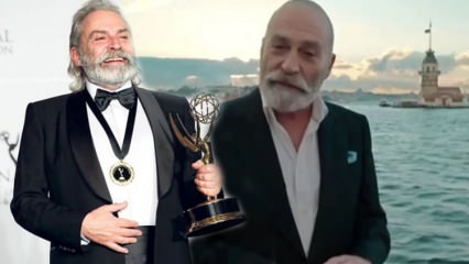 Haluk Bilginer a anunțat premiul Emmy în fața Turnului Maiden!