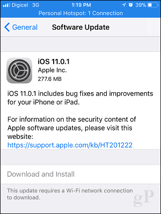 Apple iOS 11.0.1 a fost lansat și ar trebui să faceți upgrade acum