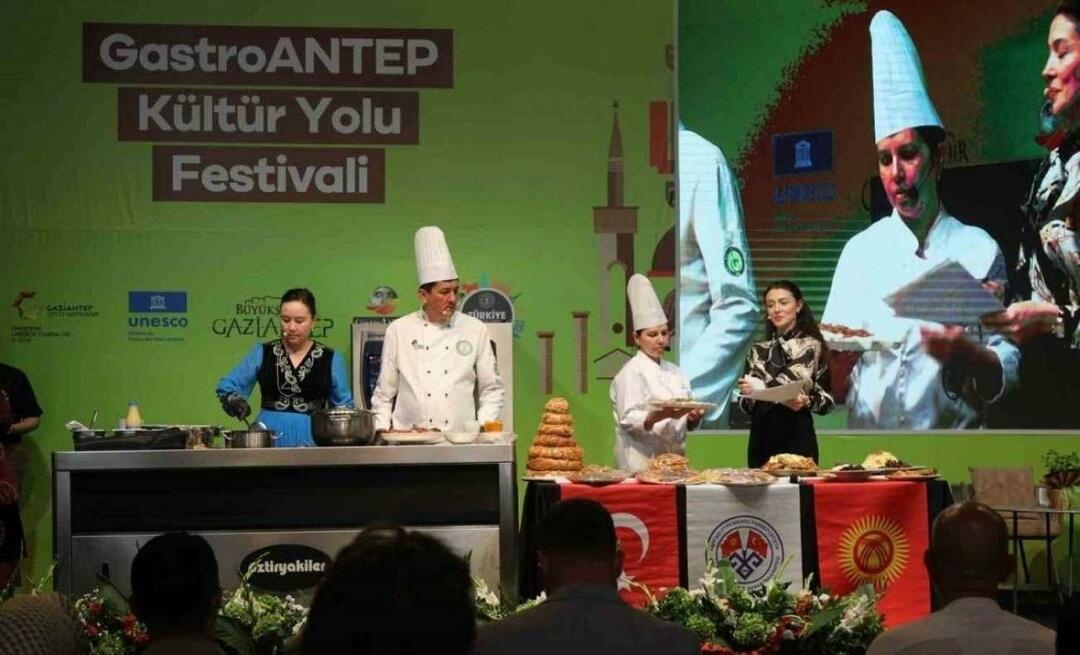 Festivalul Drumul Culturii GastroANTEP continuă cu tot entuziasmul