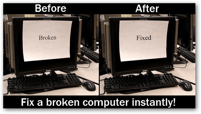 Rezolvați toate problemele computerului cu această simplă truc!