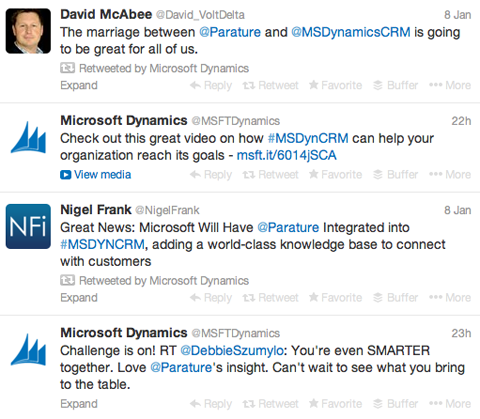 tweet Microsoft parature