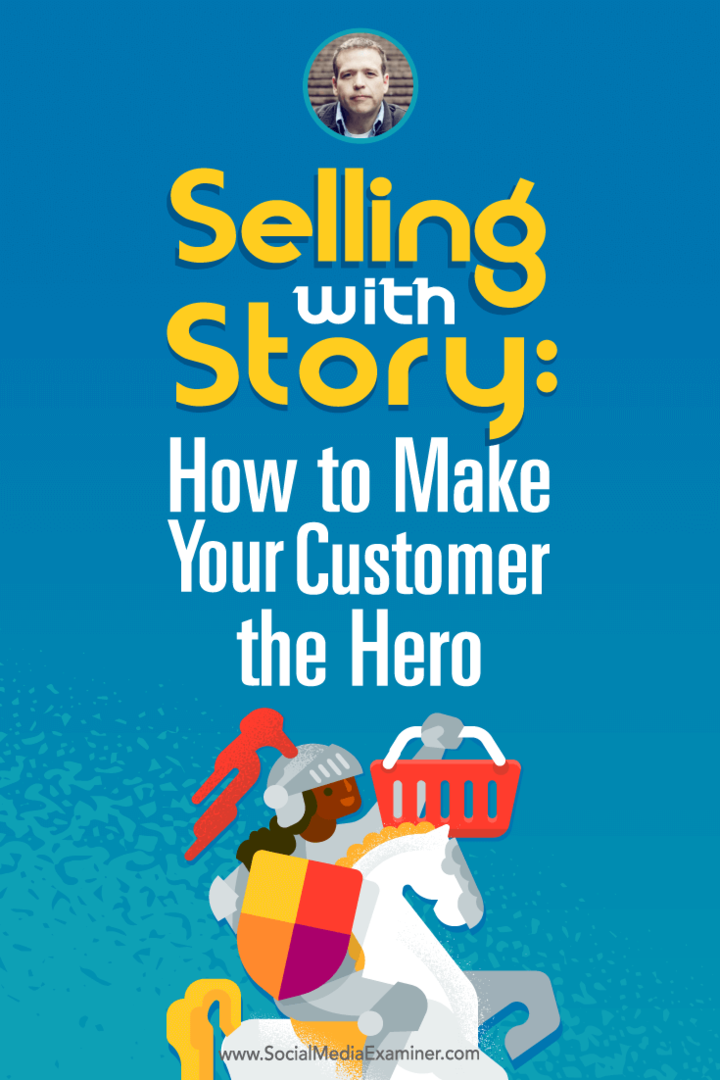 Vânzarea cu poveste: Cum să-ți faci clientul să devină eroul: examinatorul de social media