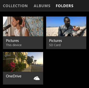 fotografii pentru aplicații Windows 10 mobile