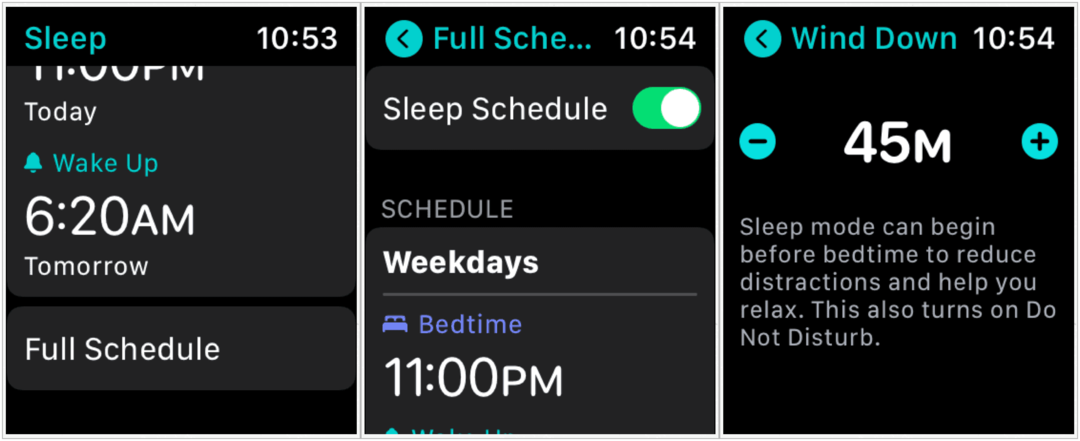 Utilizarea funcției New Sleep pe iPhone și Apple Watch
