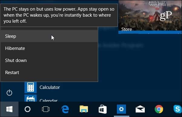 Windows 10 Oprire, Restartare, Hibernare și Sleep Roundup
