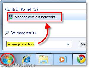 gestionați rețelele wireless în Windows 7