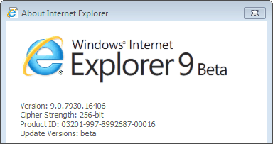 Internet Explorer 9 Descărcare și caracteristici