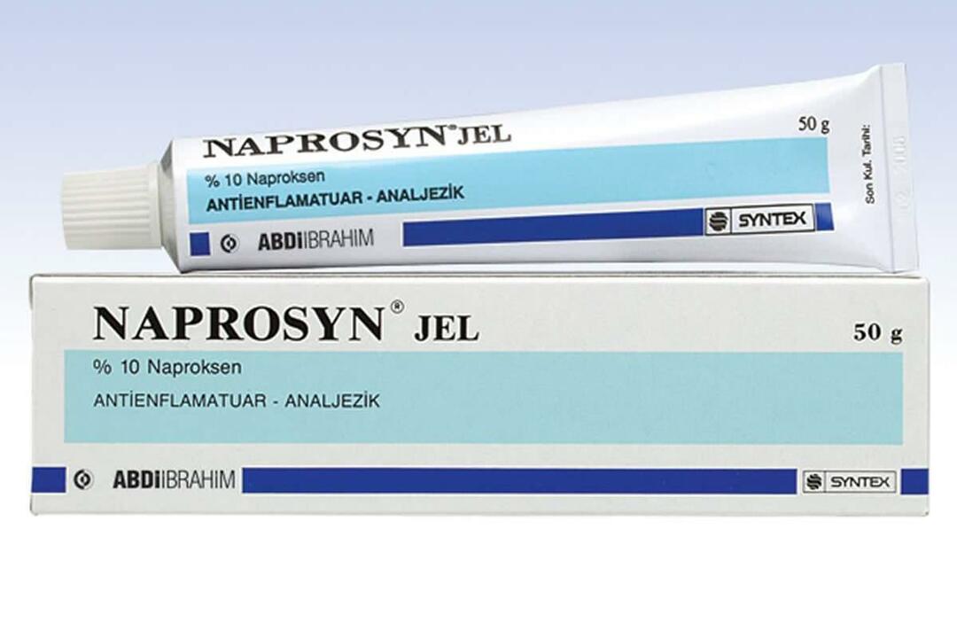 Ce face Naprosyn Gel și cum se utilizează? Naprosyn Gel preț 2023