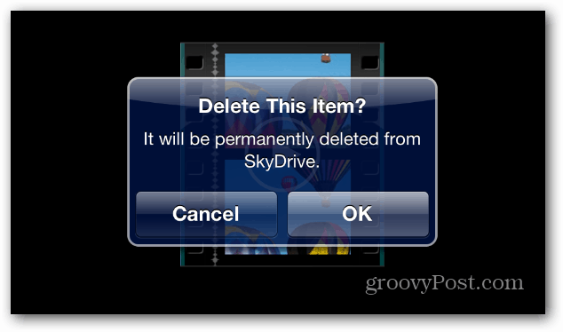 IOS SkyDrive