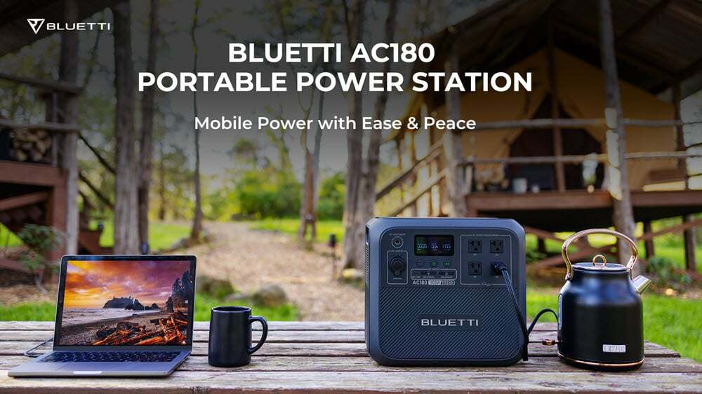 AC180 de la BLUETTI: Transformarea centralelor electrice portabile pentru aventuri în aer liber