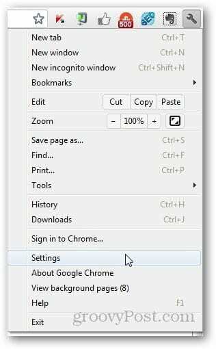 Browserul Web implicit Chrome 1