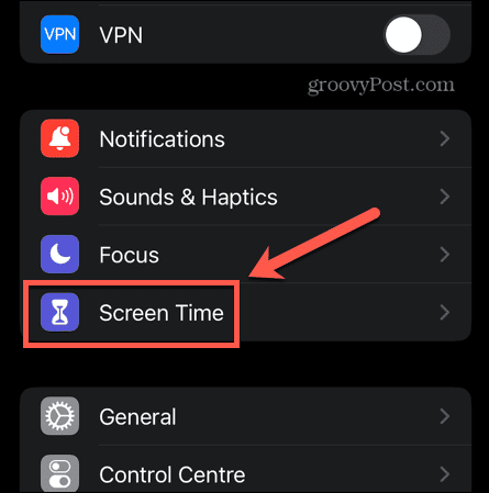 setări de timp pentru ecranul iPhone