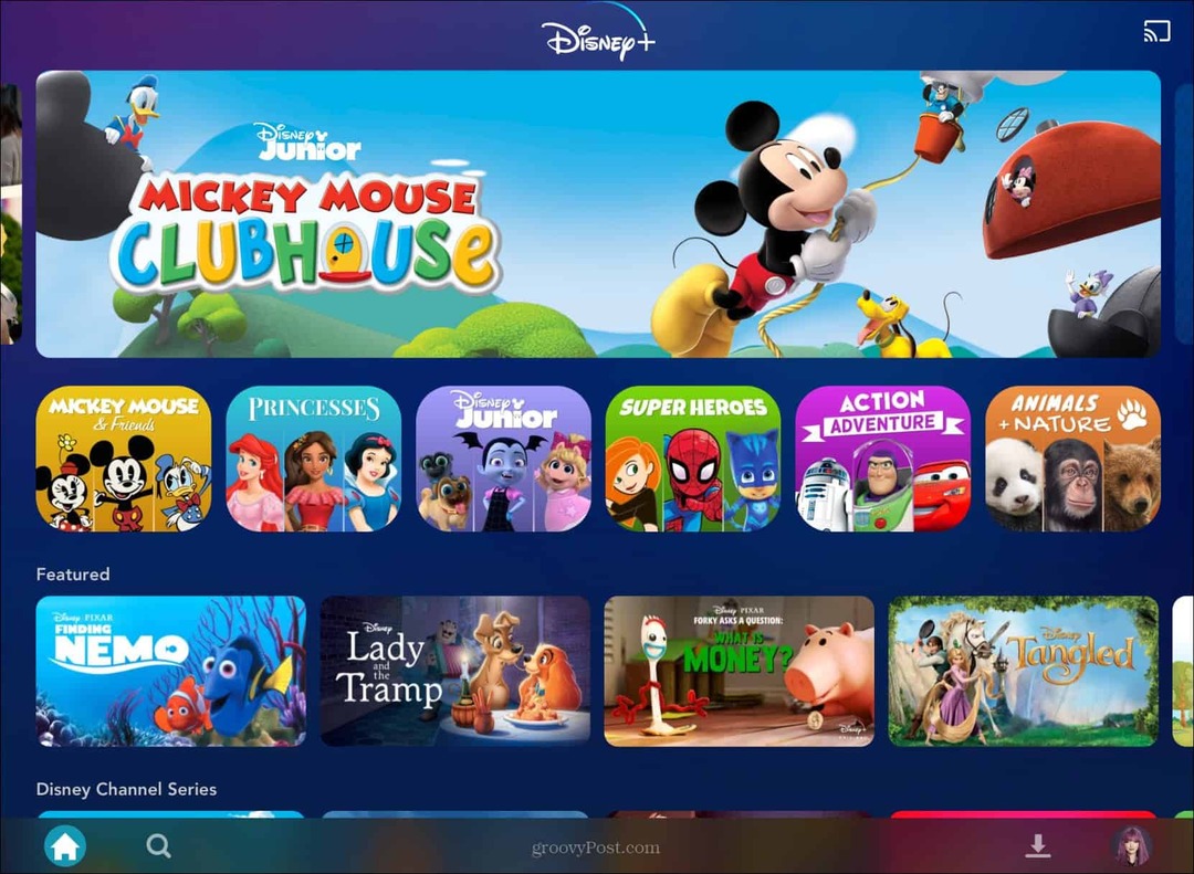 Cum să utilizați controale parentale pe Disney Plus pentru a crea un profil pentru copii