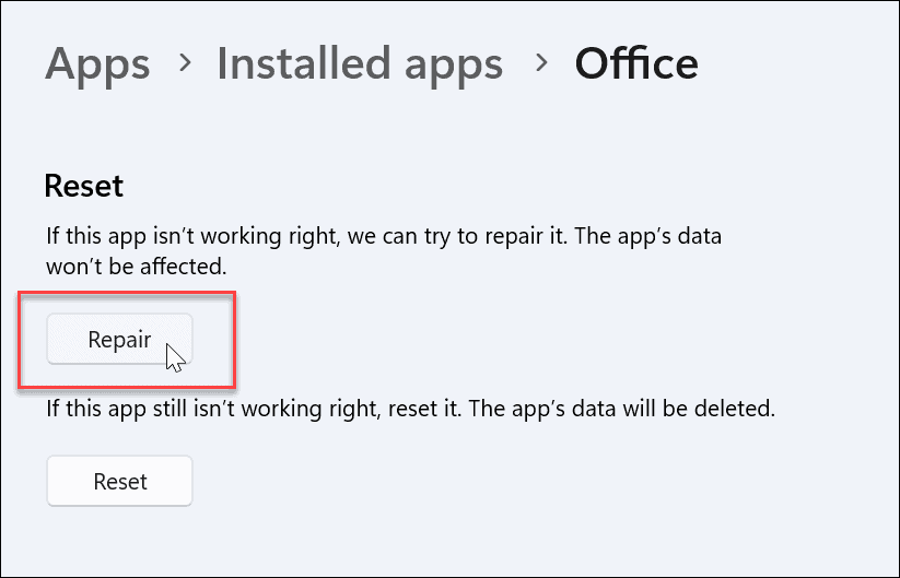Căutarea Outlook în Windows 11 nu funcționează