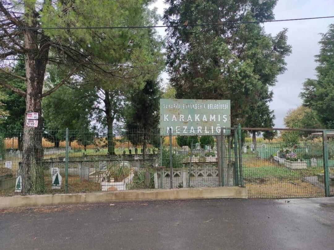 Zeynep Kurtuluş a fost înmormântat în cimitirul din cartier
