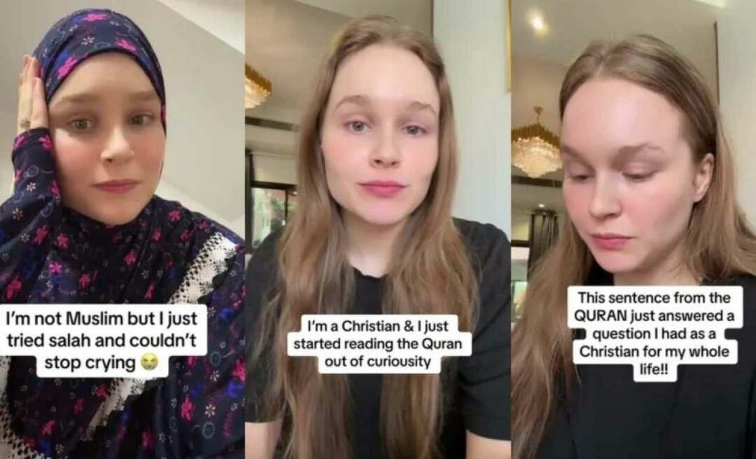 Tânăra, afectată de evenimentele din Gaza, a devenit musulmană! „De acum înainte, o persoană care citește Coranul...”