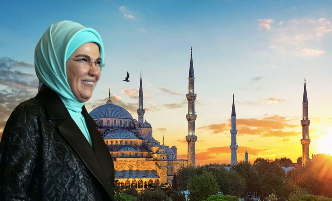 Împărtășirea Ramadanului de la Emine Erdoğan: Îmi doresc ca Ramadanul să aducă bunăstare țării noastre