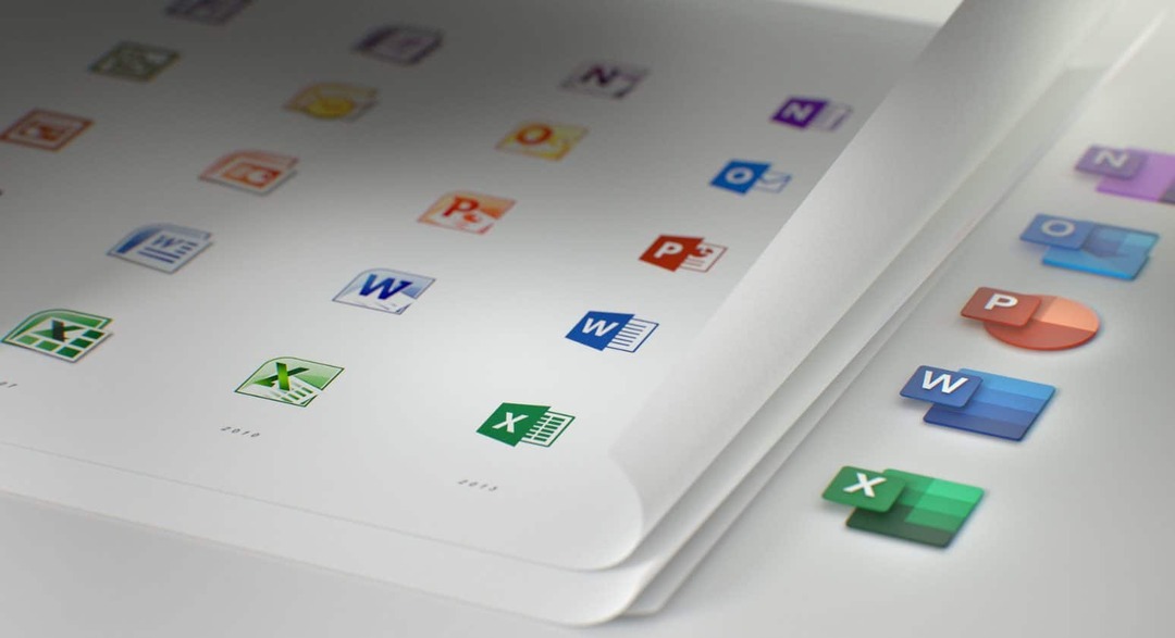 Microsoft dezvăluie pictogramele redesenate pentru Office 365