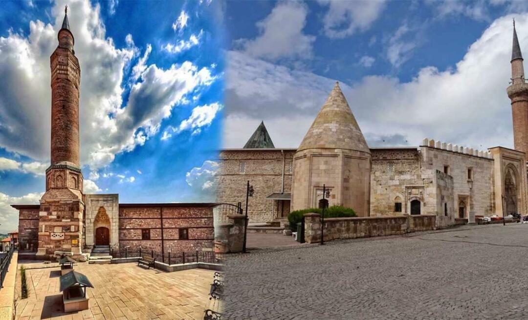 Moschei din Ankara și Konya, aflate în patrimoniul mondial UNESCO. moscheea Arslanhane și moschee Eșrefoğlu
