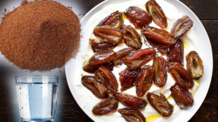 Cum să alimentați cu curmale? Formula de slăbire miraculoasă cu suc de palmier și pulbere