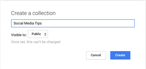 nume google + colecție