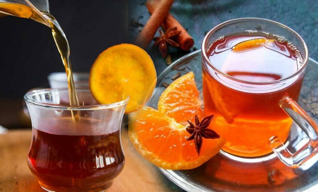 Cum se face ceai de portocale? Un alt gust pentru invitații tăi: ceai de portocale cu busuioc