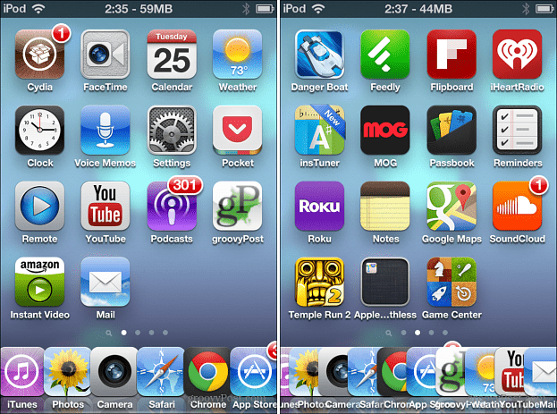 Adăugați mai multe icoane Dock pentru iPhone sau iPod Touch [Jailbreak]