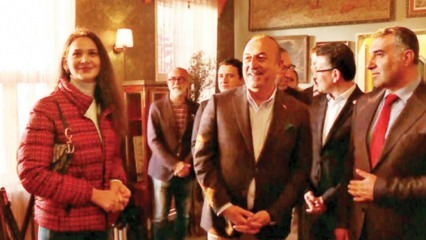 Ministrul Mevlüt Çavușoğlu a vizitat setul seriei Confrontation