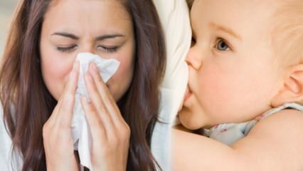 Poate mamele gripe să-și alăpteze copilul? Mame de gripă regulile de alăptare