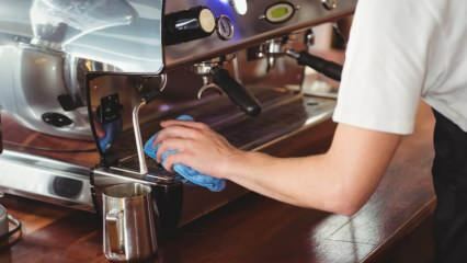 Cele mai simple metode de curățare a mașinii de cafea! Varul iese din mașina de cafea?