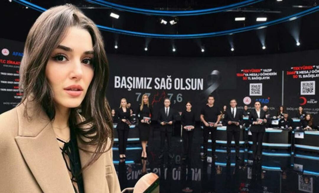 Hande Erçel, care a participat la campania Türkiye One Heart, a povestit despre acele momente! "...Am vrut sa stii"