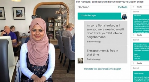 Nu au închiriat o casă studentului din cauza hijab-ului.
