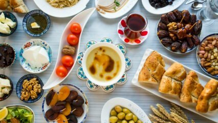 Cum este meniul sahur și iftar care nu are greutate? Sugestii dietetice Ramadan ...