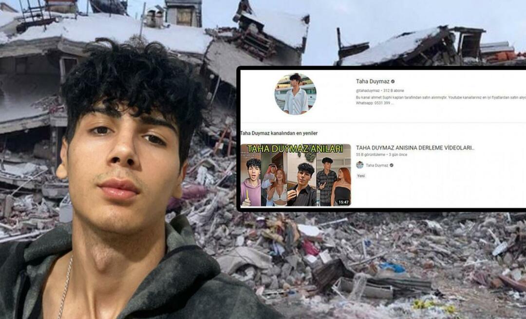 Acțiunile din contul lui Taha Duymaz, care și-a pierdut viața în cutremur, au primit o reacție!