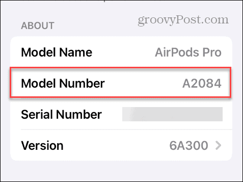 Identificați modelul și generația dvs. de AirPods