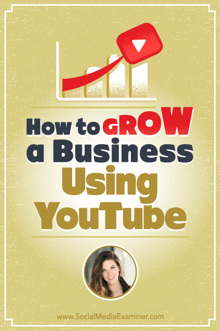 Cum să crești o afacere folosind YouTube: Social Media Examiner
