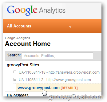 autentificare Google Analytics pe site