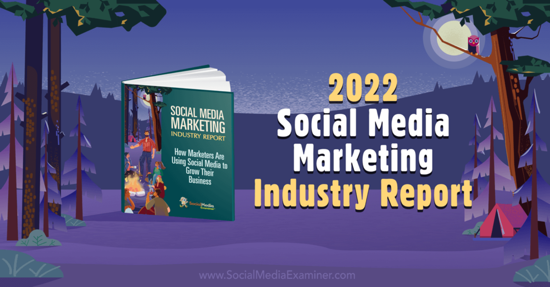 Raportul 2022 privind industria de social media marketing: Social Media Examiner