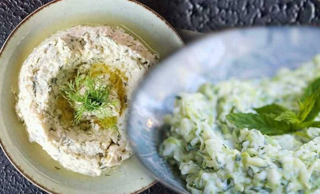 Cum se prepară aperitivul Nuraniye din regiunea Ege? Rețetă sănătoasă de salată Nuraniye Meze!
