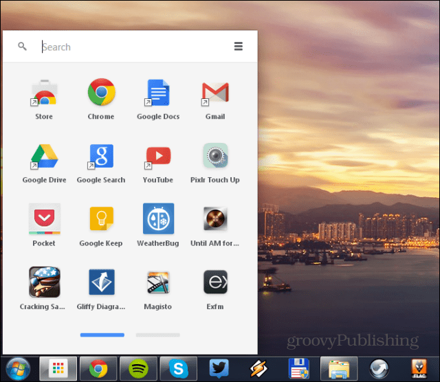 Google axează lansatorul de aplicații Chrome pentru desktop