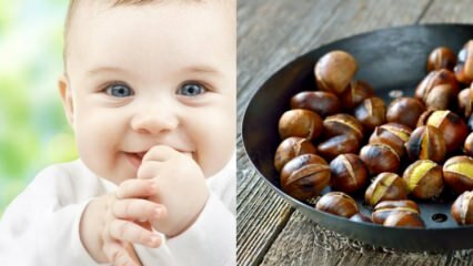 Saraçoğlu a explicat beneficiile castanului! Câte luni copilul poate mânca castane? Castanul produce gaz la copil?