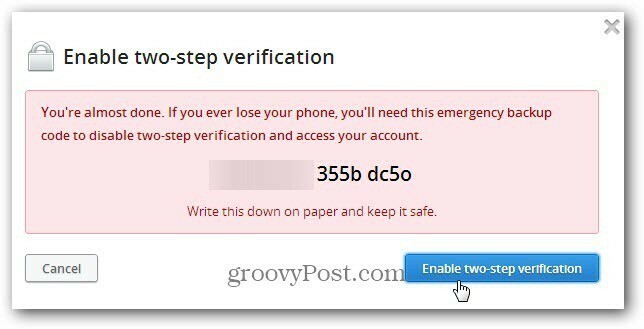 Cum să activați Dropbox în doi pași de verificare