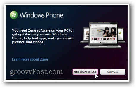 Obțineți software Zune