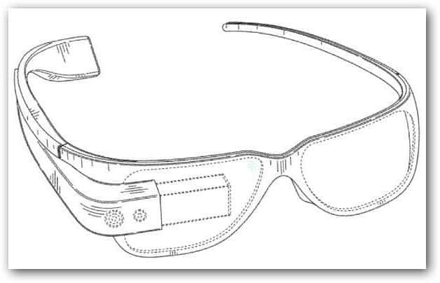 Proiectarea Google Glass Glass este brevetată