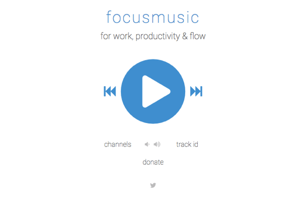 Obțineți muzică pentru concentrare la FocusMusic.fm.