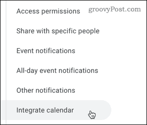 Integrarea unui calendar în Google Calendar